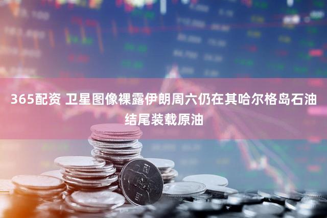 365配资 卫星图像裸露伊朗周六仍在其哈尔格岛石油结尾装载原油