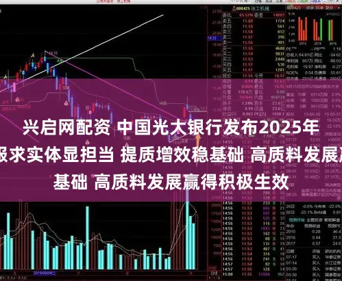 兴启网配资 中国光大银行发布2025年年度敷陈： 服求实体显担当 提质增效稳基础 高质料发展赢得积极生效