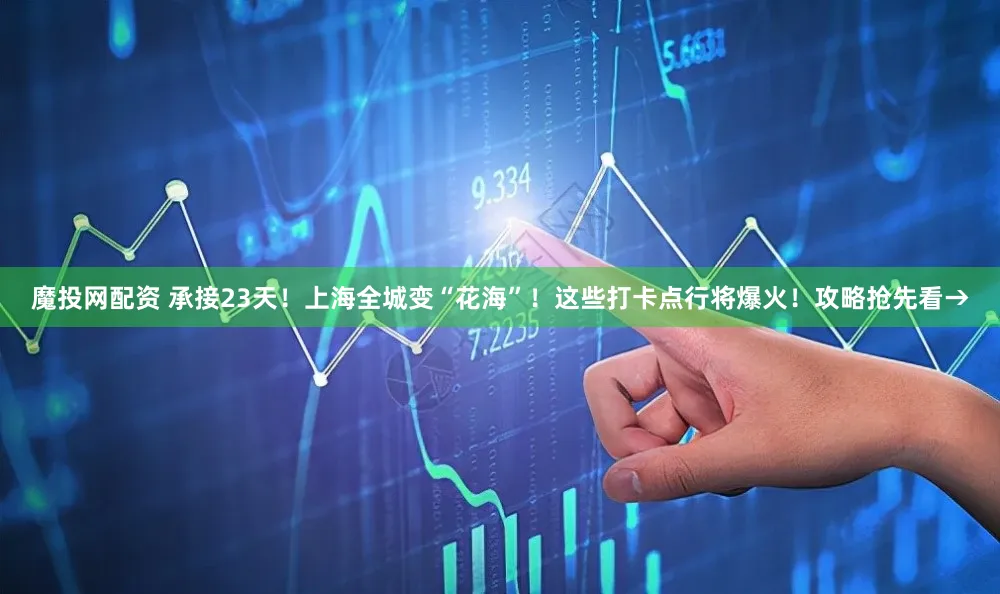 魔投网配资 承接23天！上海全城变“花海”！这些打卡点行将爆火！攻略抢先看→