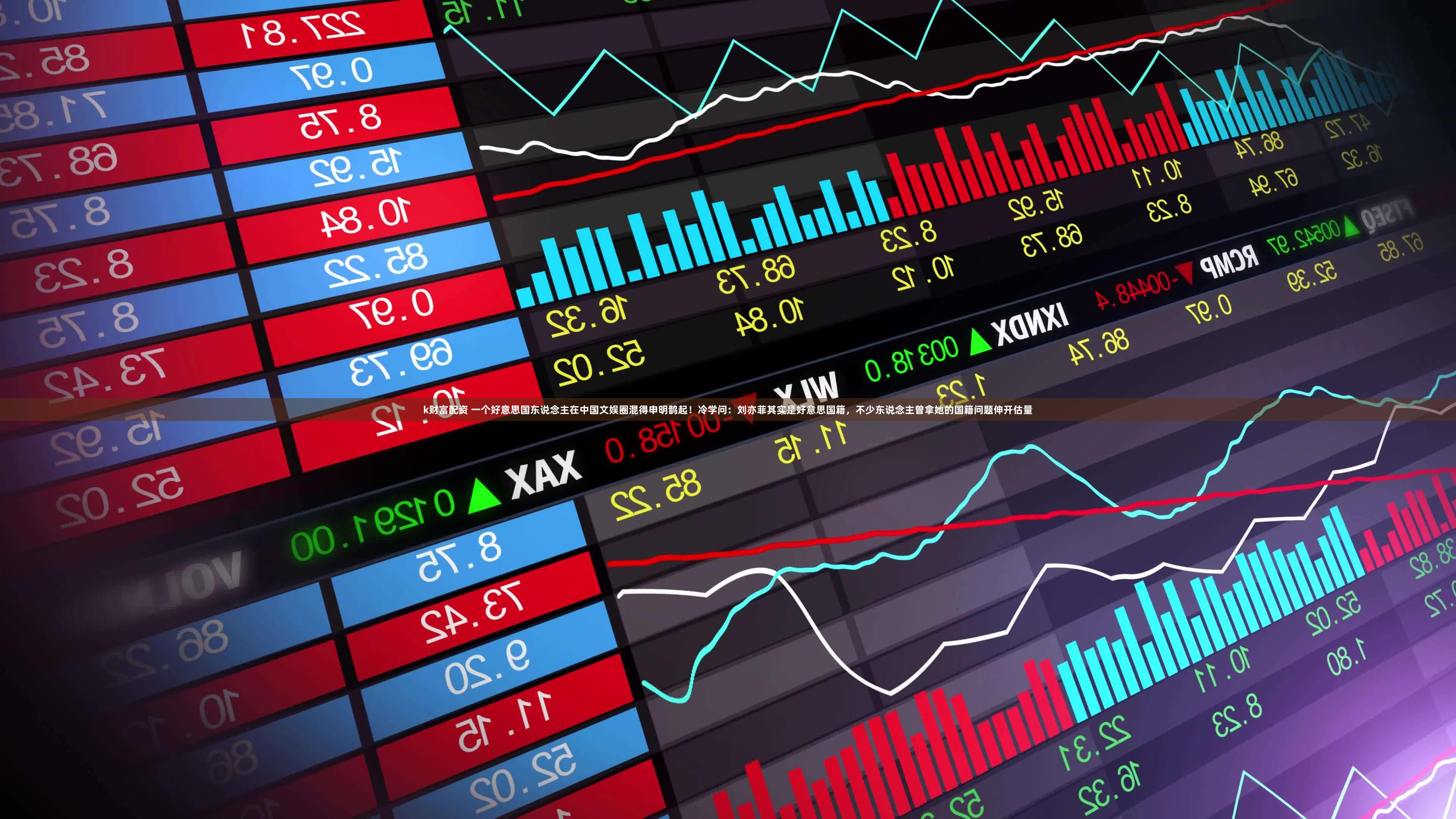 k财富配资 一个好意思国东说念主在中国文娱圈混得申明鹊起！冷学问：刘亦菲其实是好意思国籍，不少东说念主曾拿她的国籍问题伸开估量